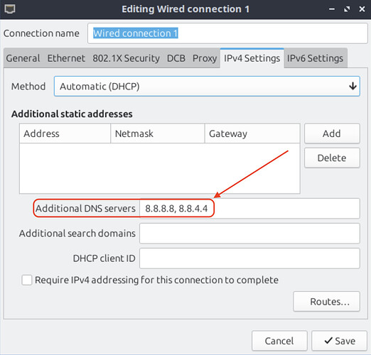 hard-coded-dns